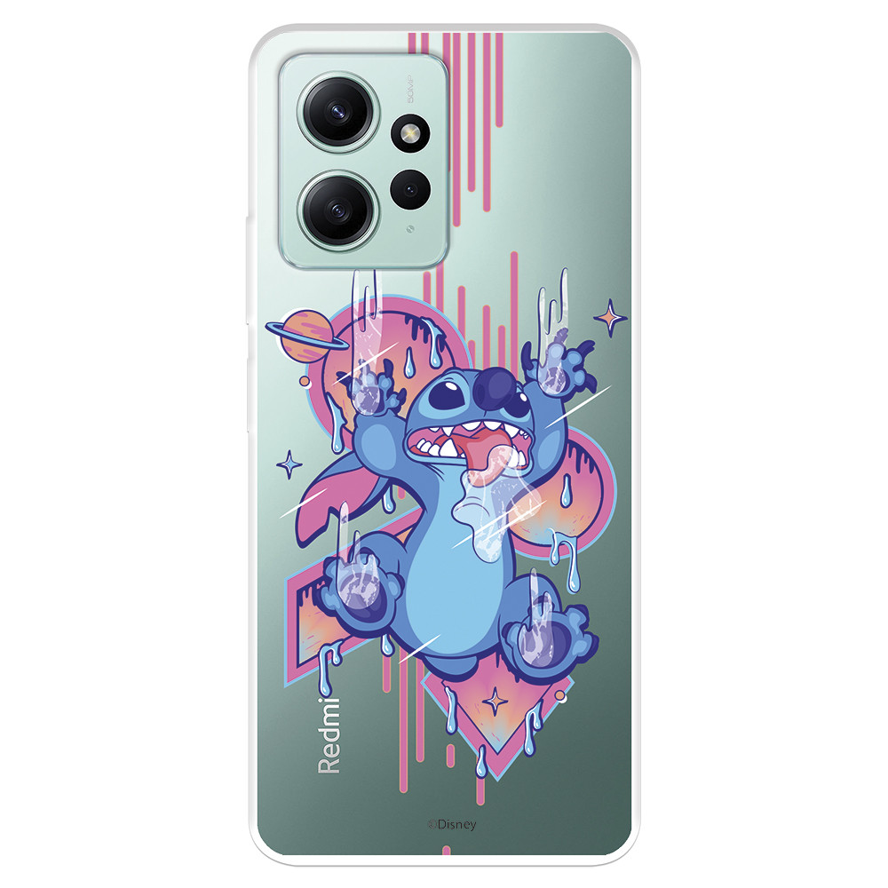 Case voor Xiaomi Redmi Note 12 4G Officiële Disney Stitch Graffiti