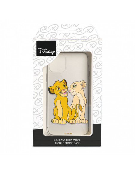 Official Disney Simba And Nala Silhouette Iphone Mini Case The