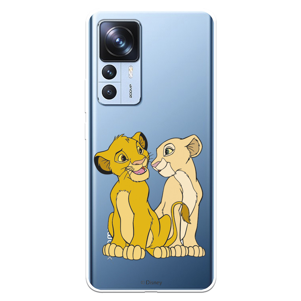 Case For Xiaomi T Official Disney Simba And Nala Silhouette The