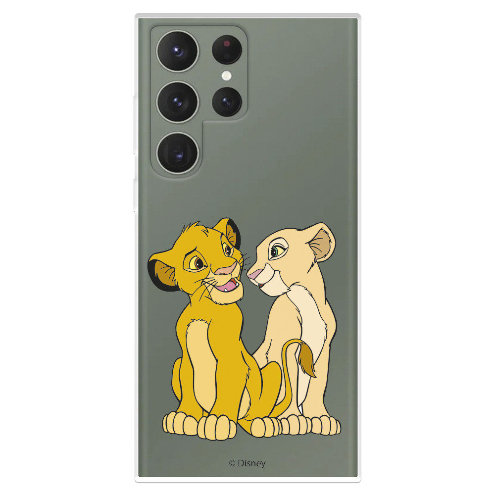 Samsung Galaxy S23 Ultra Case Official Disney Simba And Nala Silhouette