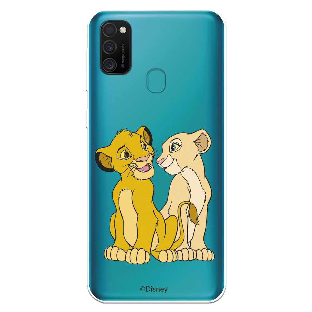 Samsung Galaxy M21 Case Official Disney Simba And Nala Silhouette The