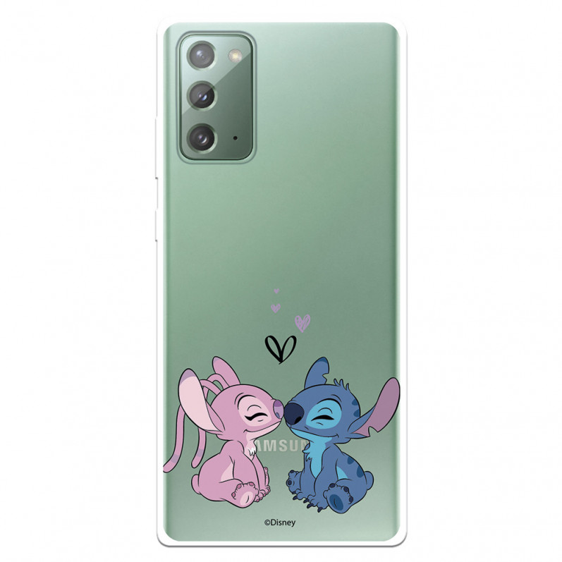 Official Disney Angel Stitch Kiss Samsung Galaxy Note 20 Case Lilo