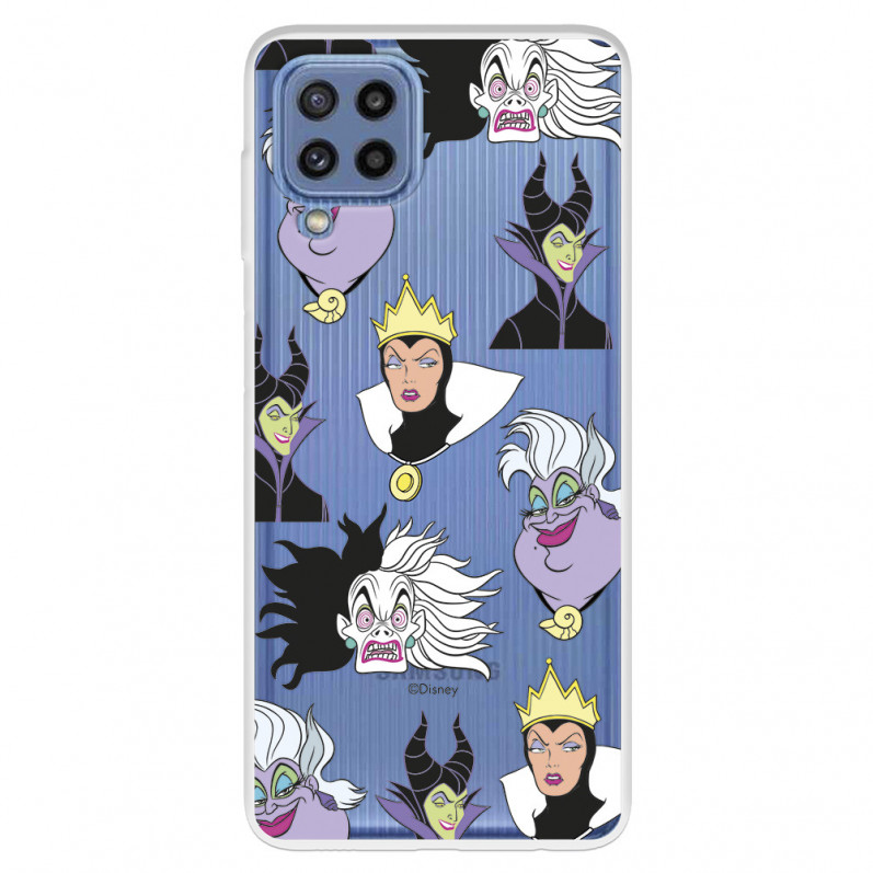 Funda para Samsung Galaxy M32 Oficial de Disney Villanas Patrón - Villanas Disney