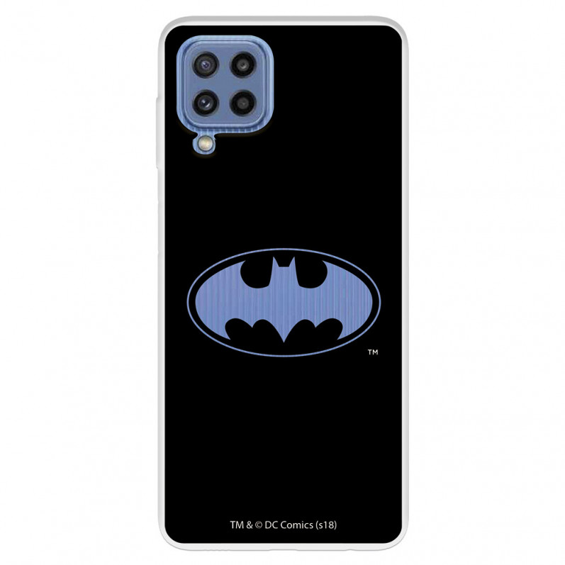 Funda para Samsung Galaxy M32 Oficial de DC Comics Batman Logo Transparente - DC Comics