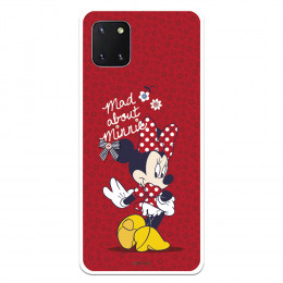 Funda para Samsung Galaxy Note10 Lite Oficial de Disney Minnie Mad About - Clásicos Disney