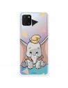 Funda para Samsung Galaxy Note10 Lite Oficial de Disney Dumbo Silueta Transparente - Dumbo