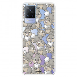 Funda para Vivo V21 5G Oficial de Disney Tambor Patrones - Bambi