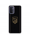 Fundaara Oppo A74 5G del Atleti Escudo Dorado Fondo Negro - Licencia Oficial Atlético de Madrid