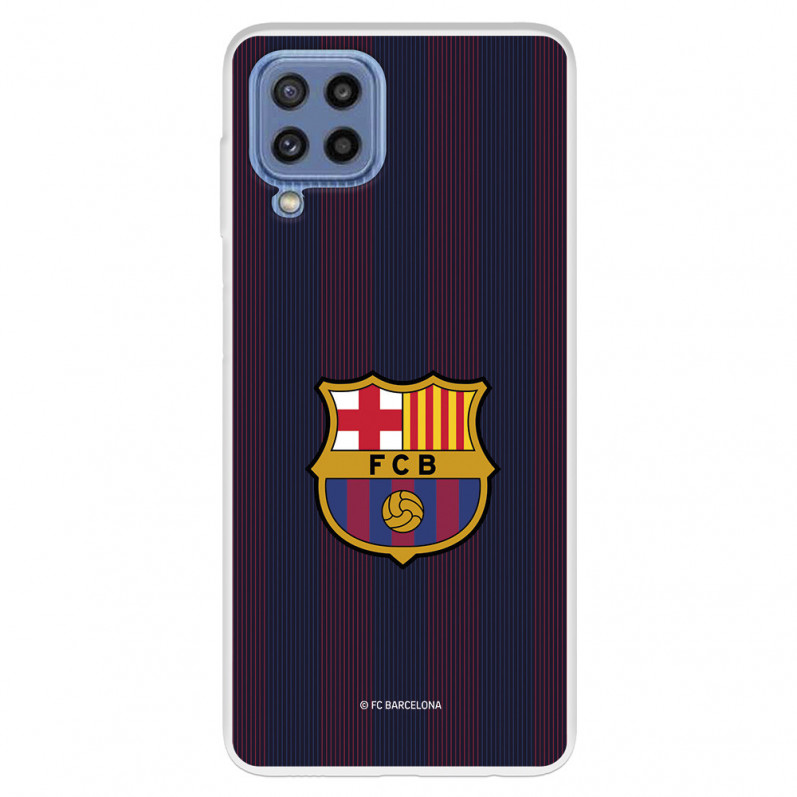 Fundaara Samsung Galaxy M32 del Barcelona Rayas Blaugrana - Licencia Oficial FC Barcelona