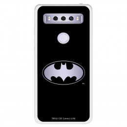 Funda para TCL 10 SE Oficial de DC Comics Batman Logo Transparente - DC Comics