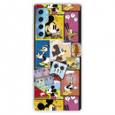 Funda para TCL 20 Pro 5G Oficial de Disney Mickey Comic - Clásicos Disney