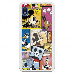 Carcasa Oficial Disney Mickey Comic para Samsung Galaxy A10- La Casa de las Carcasas