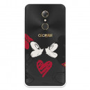 Funda para Alcatel A7 Oficial de Disney Mickey y Minnie Beso - Clásicos Disney