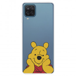 Funda para Samsung Galaxy M12 Oficial de Disney Winnie Posado - Winnie The Pooh