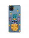 Funda para Samsung Galaxy M12 Oficial de Disney Stitch Piñas - Lilo & Stitch