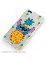 Funda para Samsung Galaxy M12 Oficial de Disney Stitch Piñas - Lilo & Stitch