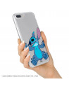 Funda para Samsung Galaxy M12 Oficial de Disney Stitch Trepando - Lilo & Stitch