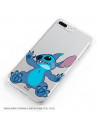 Funda para Samsung Galaxy M12 Oficial de Disney Stitch Trepando - Lilo & Stitch