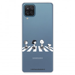 Funda para Samsung Galaxy M12 Oficial de Peanuts Personajes Peatones - Snoopy