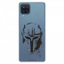 Funda para Samsung Galaxy M12 Oficial de Star Wars Mando Casco - The Mandalorian