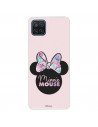 Funda para Samsung Galaxy M12 Oficial de Disney Minnie Pink Shadow - Clásicos Disney