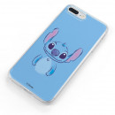 Funda para Samsung Galaxy M12 Oficial de Disney Stitch Azul - Lilo & Stitch