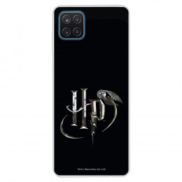 Funda para Samsung Galaxy M12 Oficial de Harry Potter HP Iniciales - Harry Potter