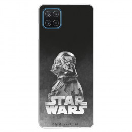 Funda para Samsung Galaxy M12 Oficial de Star Wars Darth Vader Fondo negro - Star Wars