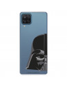 Funda para Samsung Galaxy M12 Oficial de Star Wars Darth Vader Silueta Transparente - Star Wars