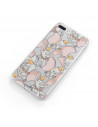 Funda para Samsung Galaxy M12 Oficial de Disney Dumbo Siluetas Transparente - Dumbo