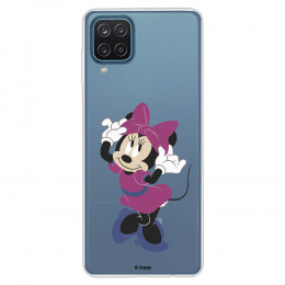 Funda para Samsung Galaxy M12 Oficial de Disney Minnie Rosa - Clásicos Disney