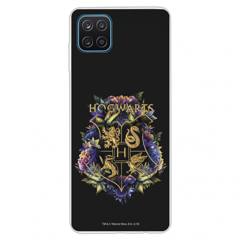 Funda para Samsung Galaxy M12 Oficial de Harry Potter Hogwarts Floral - Harry Potter