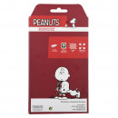 Funda para Samsung Galaxy M12 Oficial de Peanuts Woodstock y Snoopy silueta - Snoopy