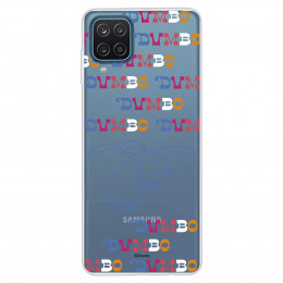 Funda para Samsung Galaxy M12 Oficial de Disney Dumbo Patrón Letra - Dumbo