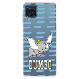 Funda para Samsung Galaxy M12 Oficial de Disney Dumbo Flying - Dumbo