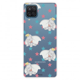 Funda para Samsung Galaxy M12 Oficial de Disney Dumbo Estrellas - Dumbo