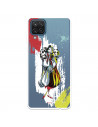 Funda para Samsung Galaxy M12 Oficial de Disney Cruella Abrigo Piel - Villanas Disney