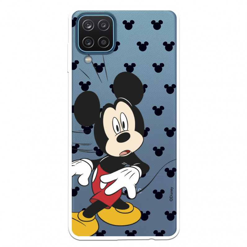 Funda para Samsung Galaxy M12 Oficial de Disney Mickey Sorprendido - Clásicos Disney