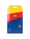 Funda para Samsung Galaxy M12 del Barcelona Escudo Mes que un Club Fondo Amarillo - Licencia Oficial FC Barcelona