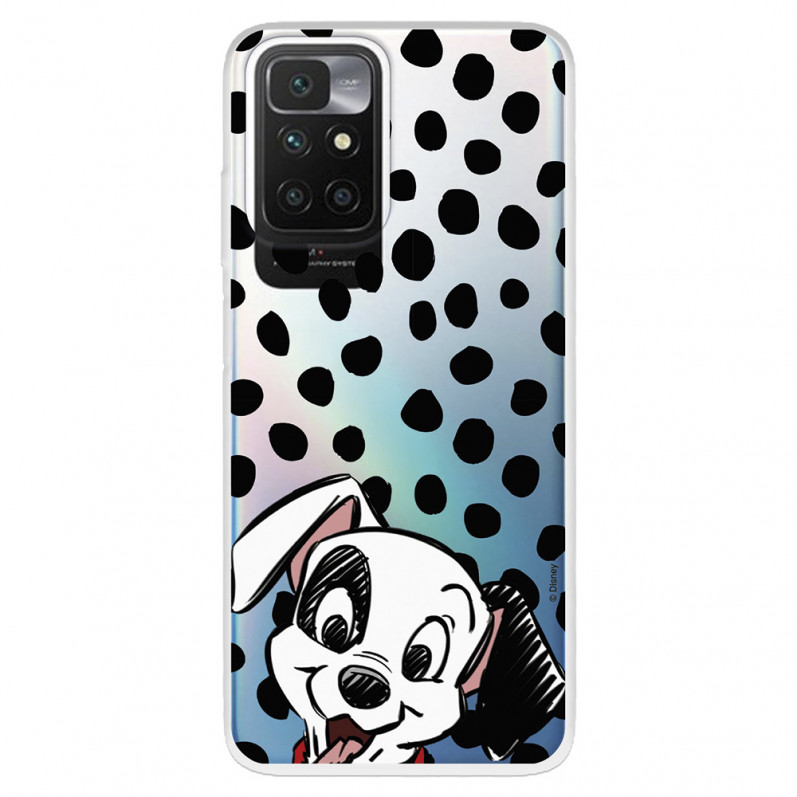 Funda para Xiaomi Redmi 10 Oficial de Disney Cachorro Manchas - 101 Dálmatas