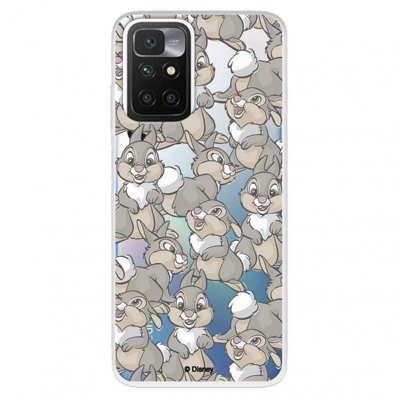 Funda para Xiaomi Redmi 10 Oficial de Disney Tambor Patrones - Bambi