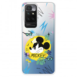 Funda para Xiaomi Redmi 10 Oficial de Disney Mickey Mickey Urban - Clásicos Disney