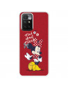 Funda para Xiaomi Redmi 10 Oficial de Disney Minnie Mad About - Clásicos Disney