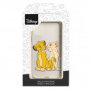 Funda para Xiaomi Redmi 10 Oficial de Disney Simba y Nala Silueta - El Rey León