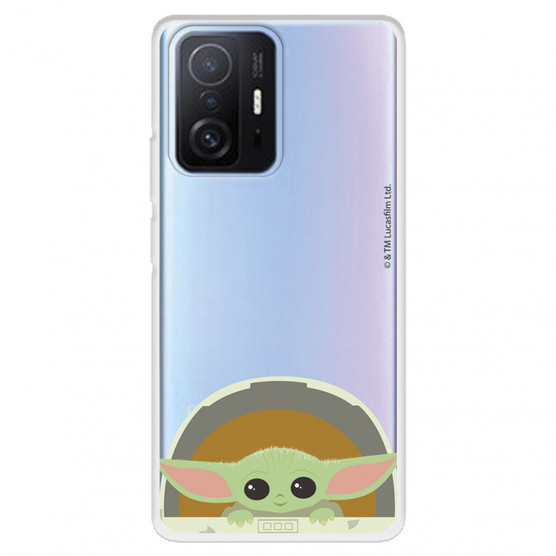 Funda para Xiaomi 11T Oficial de Star Wars Baby Yoda Sonrisas - The Mandalorian