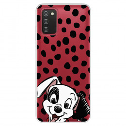 Funda para Samsung Galaxy A03s Oficial de Disney Cachorro Manchas - 101 Dálmatas