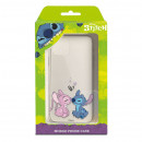 Funda para Samsung Galaxy A03s Oficial de Disney Angel & Stitch Beso - Lilo & Stitch