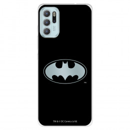 Funda para Motorola Moto G60S Oficial de DC Comics Batman Logo Transparente - DC Comics