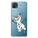 Funda para Oppo A15 Oficial de Disney Olaf Transparente - Frozen