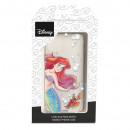 Funda para Samsung Galaxy M52 5G Oficial de Disney Ariel y Sebastián Burbujas - La Sirenita